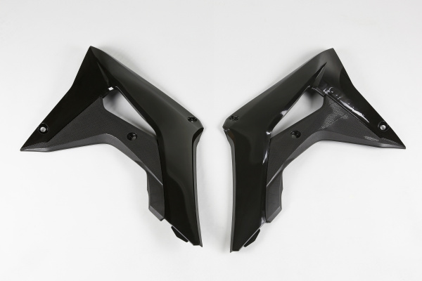 Radiator Covers black for Honda CRF 250 R - CRF 450 R - CRF 250 RX ENDURO - CRF 250 RX ENDURO SPECIAL - CRF 300 RX ENDURO - ...